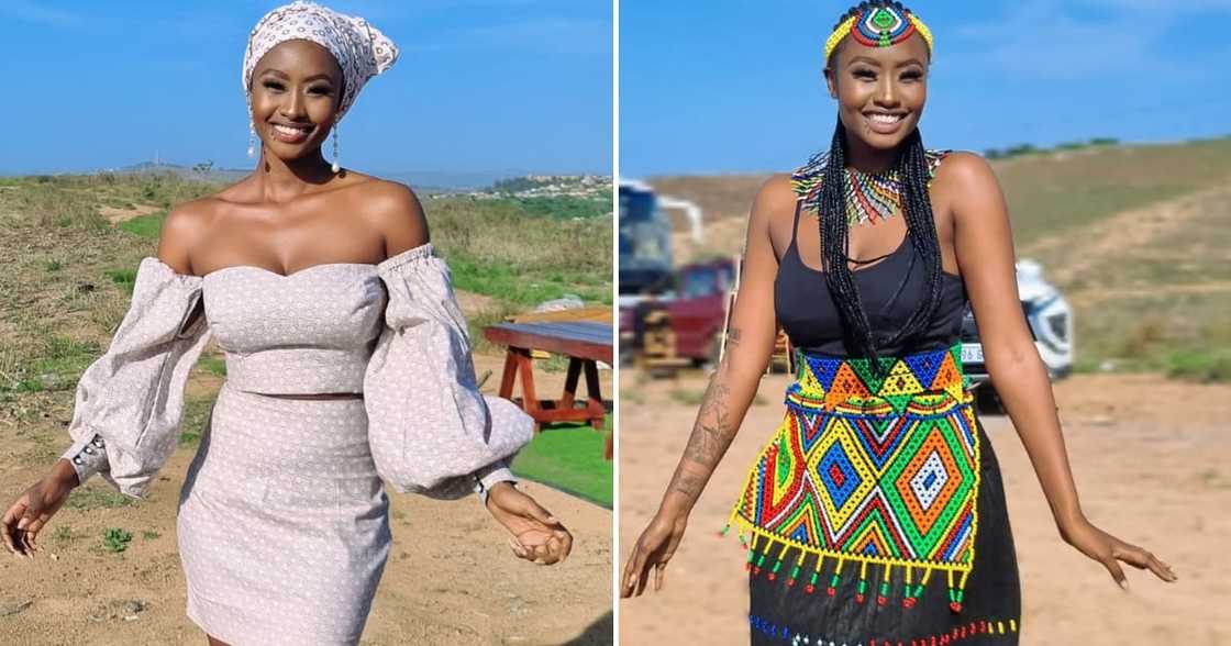 Zinhle, who was on 'The Longest Date', explained that giving back to others gave her purpose during difficult periods of her life Zinhle, who was on 'The Longest Date', explained that giving back to others gave her purpose during difficult periods of her life