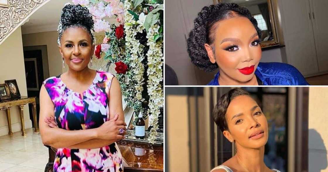 Basetsana Kumalo, Liesl Laurie and Thembisa Nxumalo Mdoda