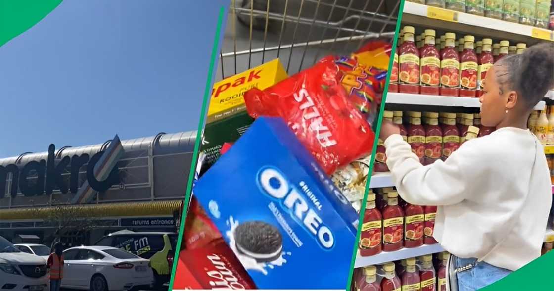 Lady makes Mzansi guess cost of her massive groceries Lady makes Mzansi guess cost of her massive groceries