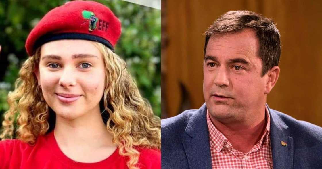 Jesse Griesel, John Steenhuisen, EFF, DA, racism Jesse Griesel, John Steenhuisen, EFF, DA, racism