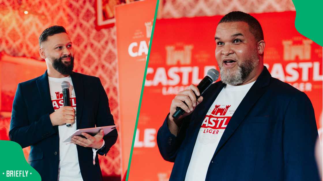 The duo hosted the Castle Lager event