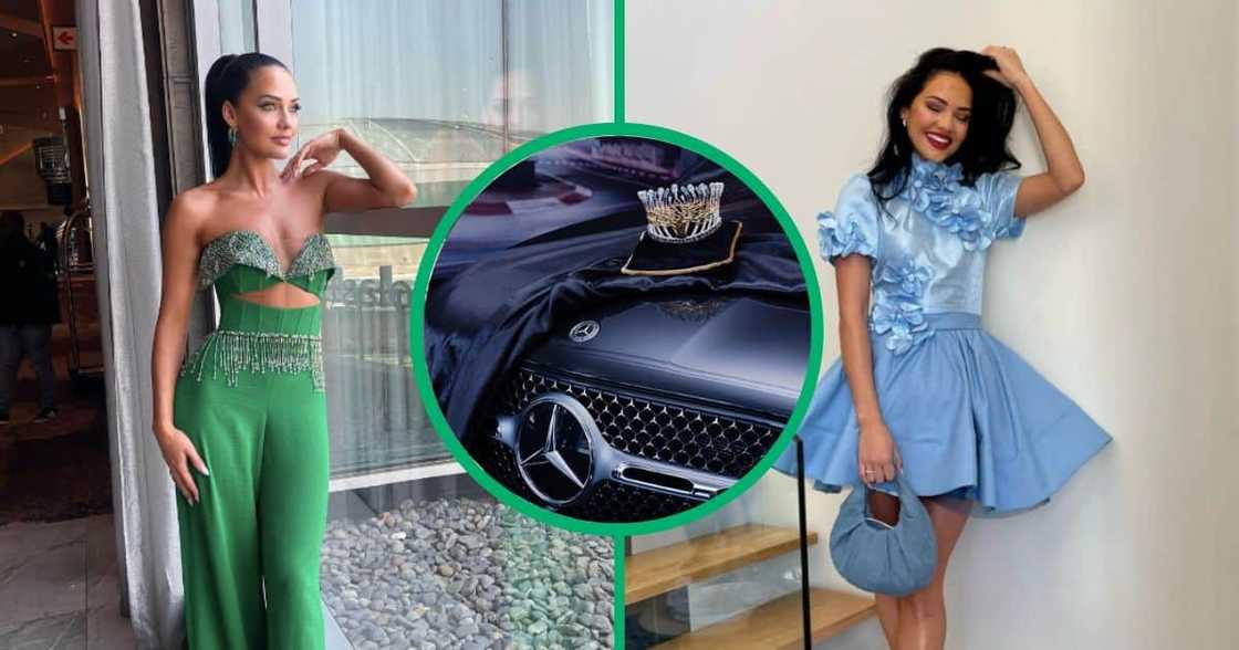 Natasha Joubert gets new car Natasha Joubert gets new car