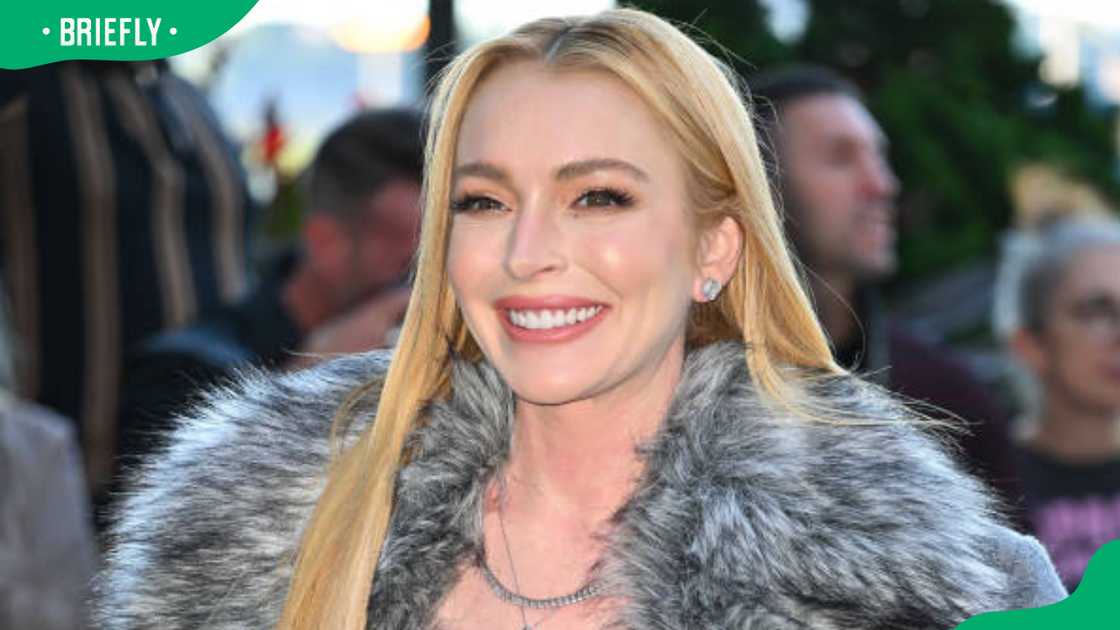 Lindsay Lohan at the Michael Kors fashion show Lindsay Lohan at the Michael Kors fashion show