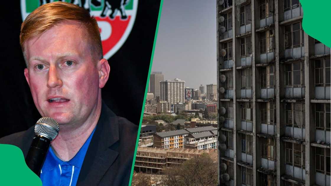 Public Works Minister Dean Macpherson said 338 government buildings are hijacked Public Works Minister Dean Macpherson said 338 government buildings are hijacked