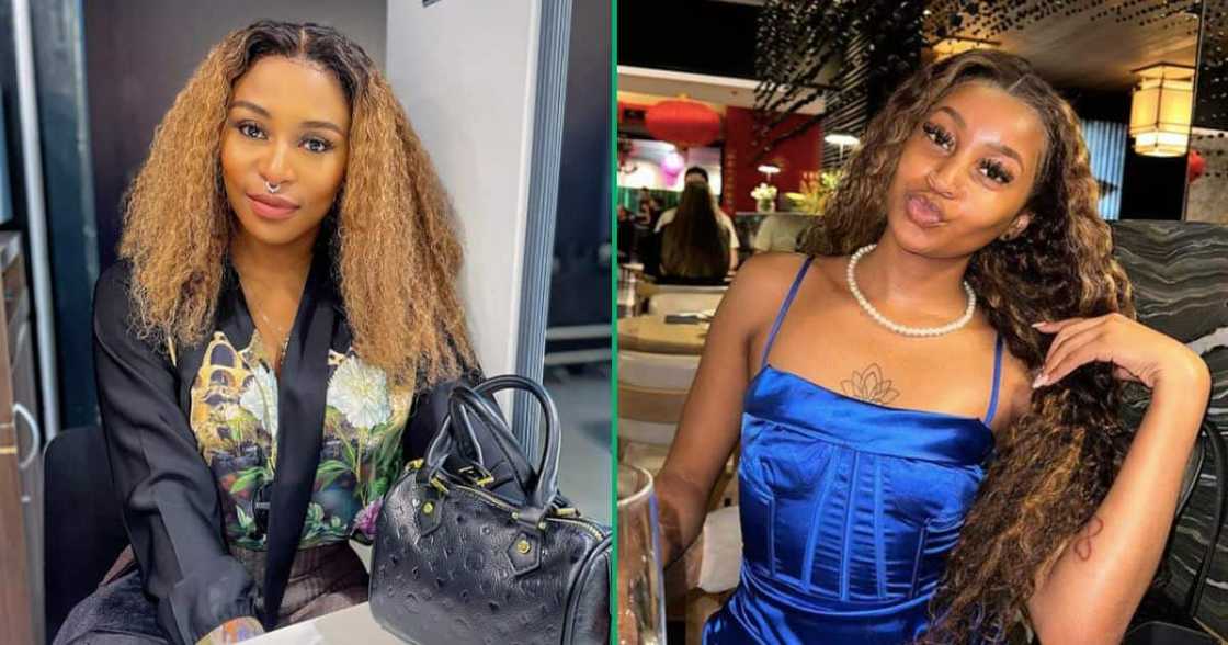DJ Zinhle reacts to her lookalike