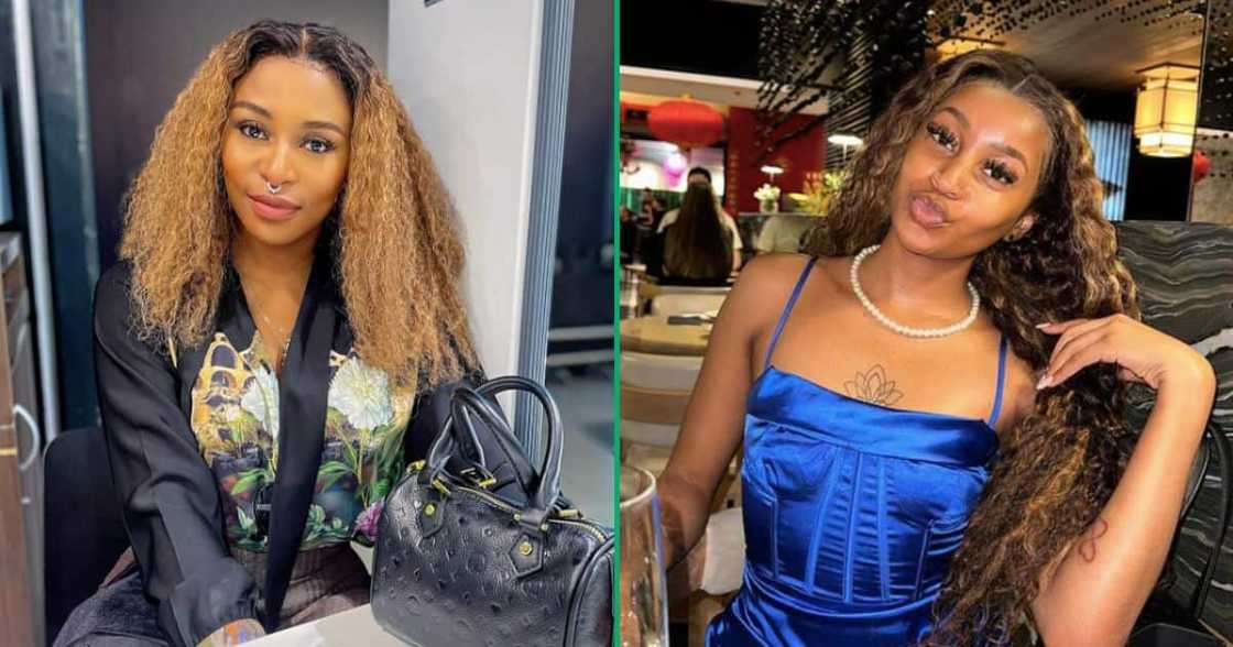 DJ Zinhle reacts to her lookalike DJ Zinhle reacts to her lookalike