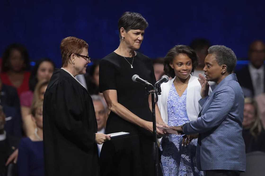Vivian Lightfoot is Lori Lightfoot's daughter Vivian Lightfoot is Lori Lightfoot's daughter