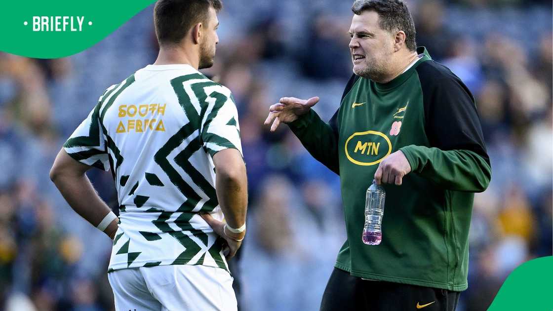 Springbok coach Rassie Erasmus named an experienced squad with eighteen World Cup winners for the Rugby Championship opener against Australia at Ellis Park.