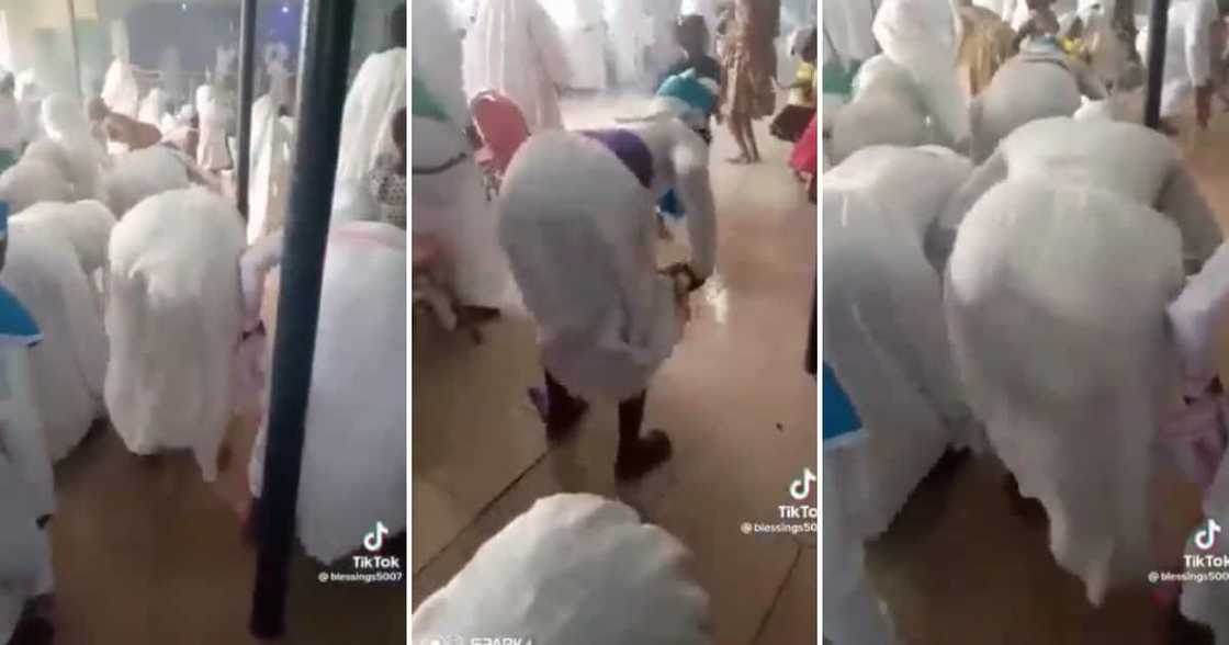Women shaking their behinds at church Women shaking their behinds at church