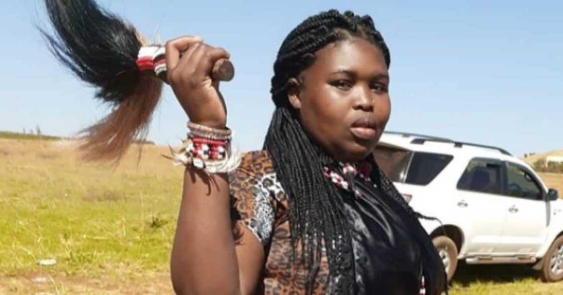 Gogo Maweni has denied being a fake sangoma Gogo Maweni has denied being a fake sangoma