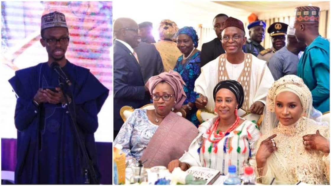 Gov El-rufai's son presents dad's wives, says polygamy is good Gov El-rufai's son presents dad's wives, says polygamy is good