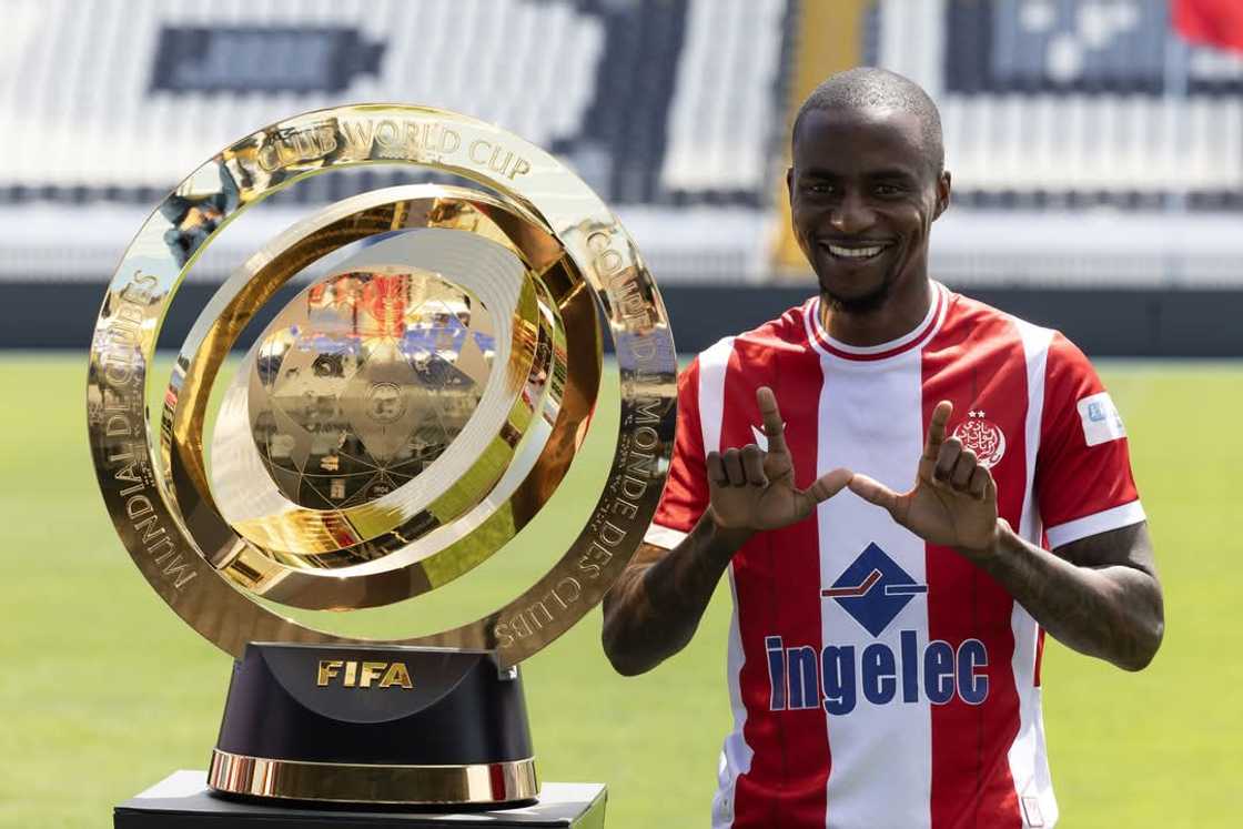 Thembinkosi Lorch has been in fine form lately for Moroccan giants Wydad AC Thembinkosi Lorch has been in fine form lately for Moroccan giants Wydad AC