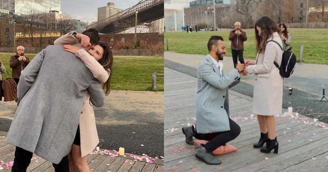 A woman got engaged to her Twitter bae A woman got engaged to her Twitter bae