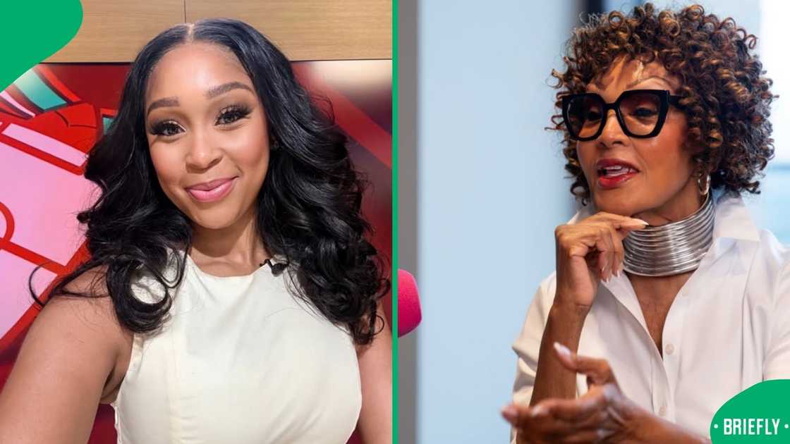 Minnie Dlamini was overwhelmed with emotions after meeting Felicia Mabuza-Suttle Minnie Dlamini was overwhelmed with emotions after meeting Felicia Mabuza-Suttle
