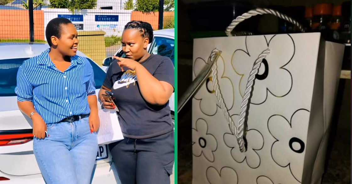 A woman shared a TikTok video showing her best friend gifting her a new iPhone for her birthday A woman shared a TikTok video showing her best friend gifting her a new iPhone for her birthday