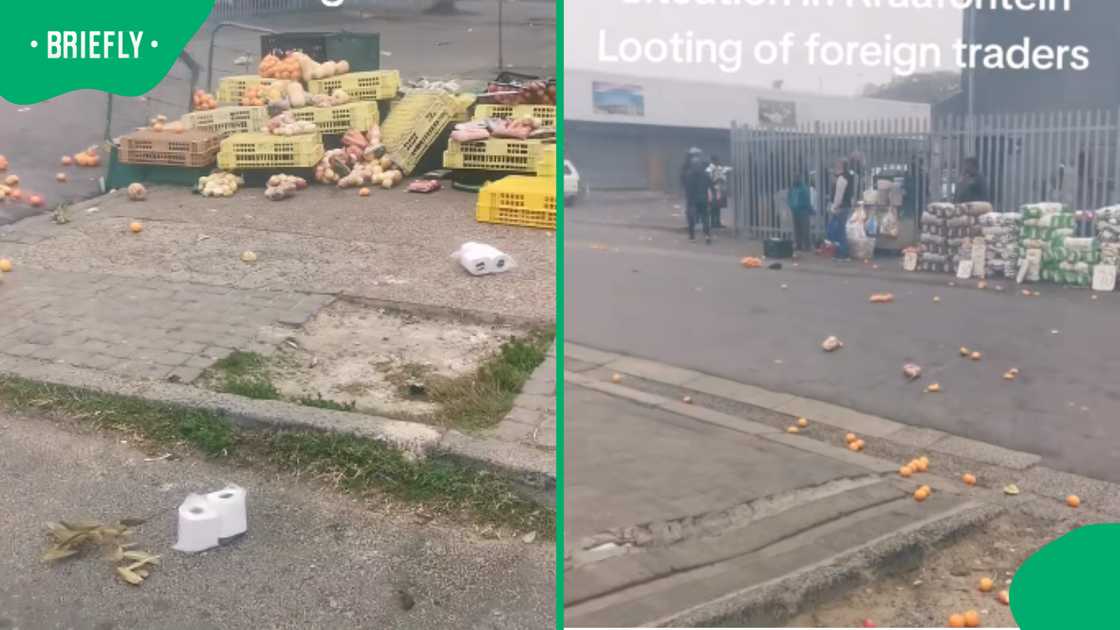Anti-immigration looting in Kraaifontein aftermath Anti-immigration looting in Kraaifontein aftermath