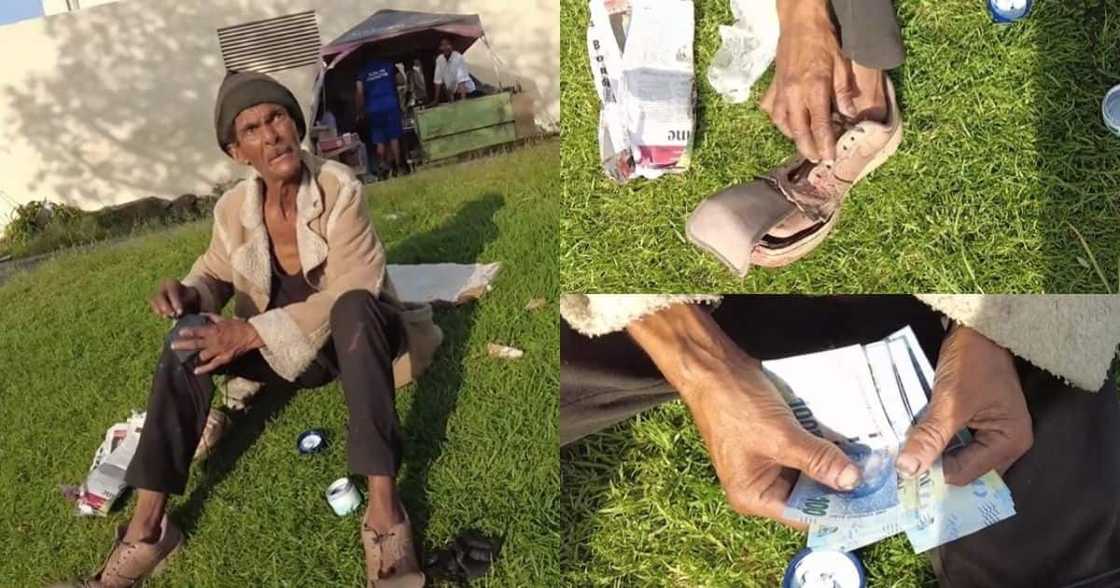 BI Phakathi, homeless man, helping those in need, good Samaritan, viral video, trending news BI Phakathi, homeless man, helping those in need, good Samaritan, viral video, trending news