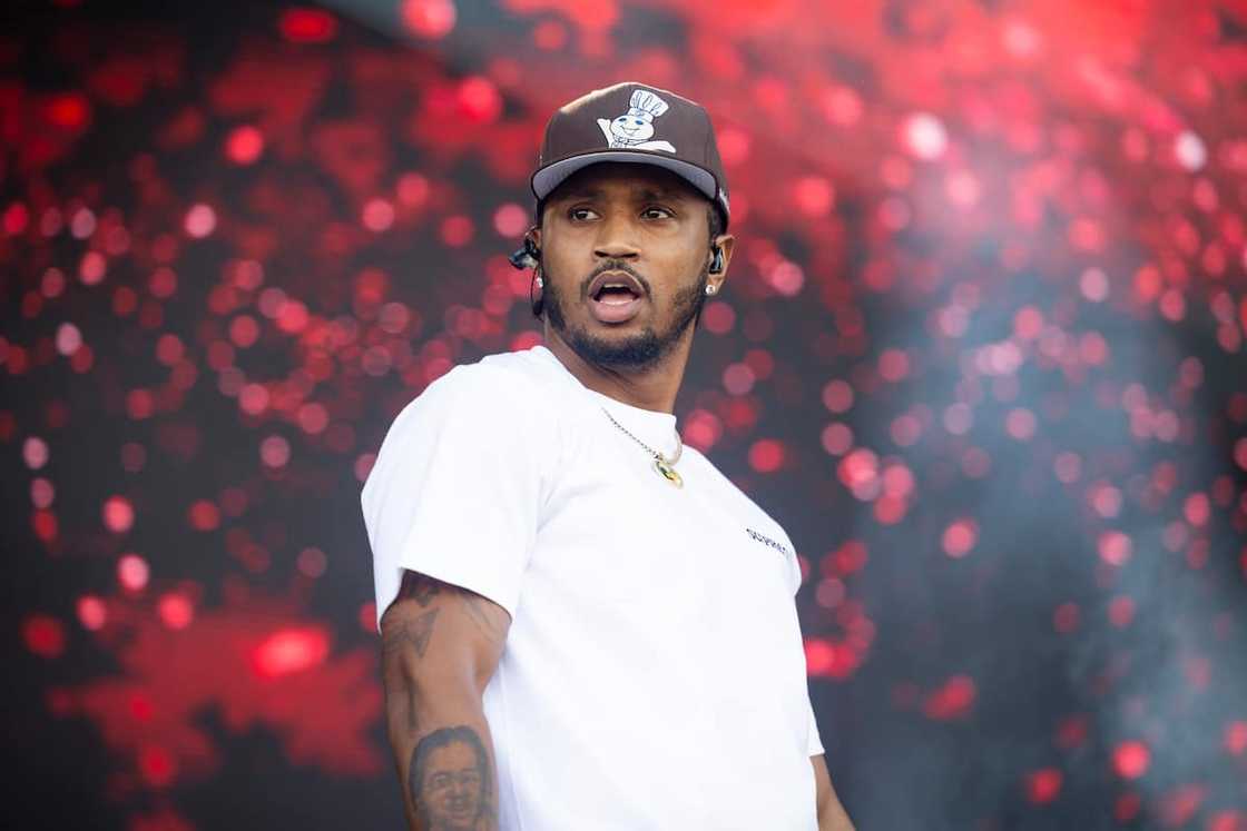 Trey Songz performs at JuicyFest