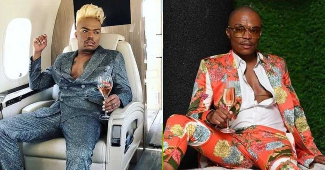 Somizi Mhlongo claimed a guy spent R100k on him Somizi Mhlongo claimed a guy spent R100k on him