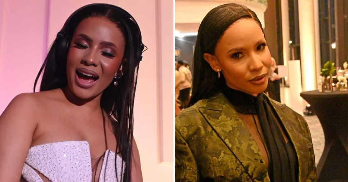 Thuli Phongolo is in the studio working on new music Thuli Phongolo is in the studio working on new music