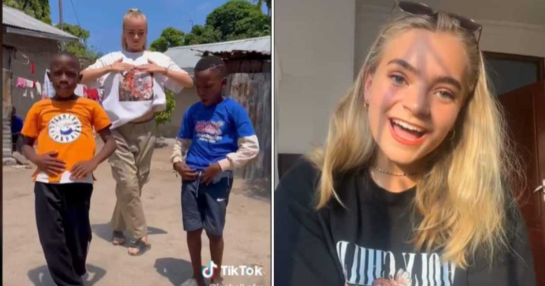 Danish woman slays Tanzanian traditional dances Danish woman slays Tanzanian traditional dances