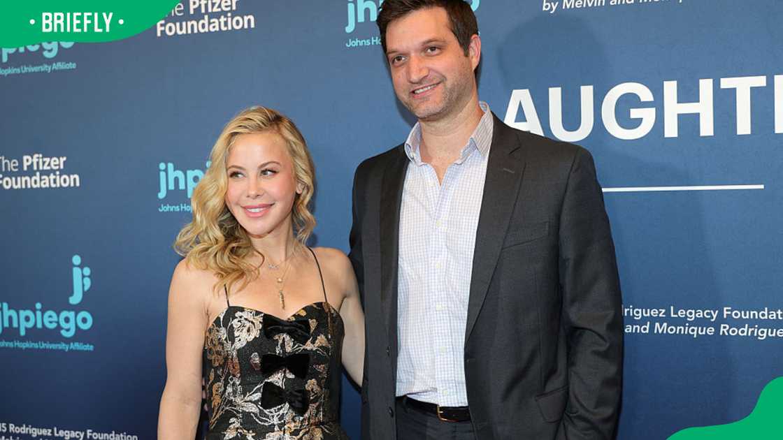 Tara Lipinski and Todd Kapostasy during the 2026 Jhpiego's Maternal Health Gala at The Beverly Hills Hotel