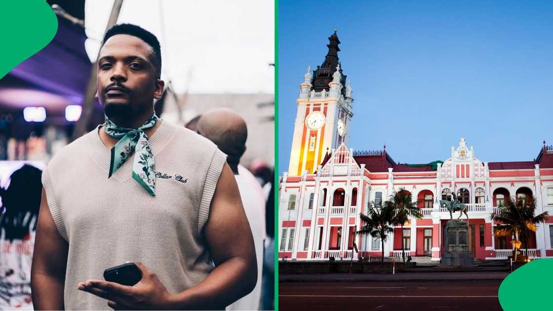 The man compared the soon-to-be officiated name to be officiated name to a popular Amapiano song