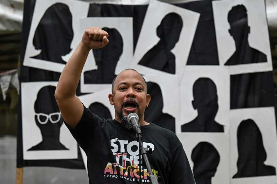 A protest is held in suburban Manila to commemorate the International Day of the Disappeared in suburban Manila A protest is held in suburban Manila to commemorate the International Day of the Disappeared in suburban Manila