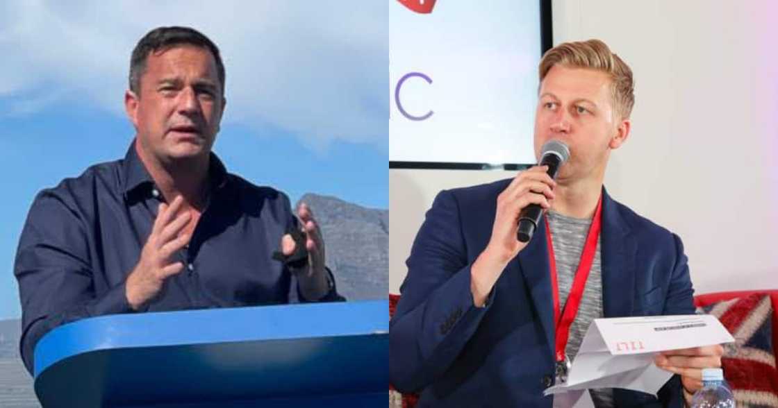 Steenhuisen, Gareth Cliff, racsim, The Burning Platform Steenhuisen, Gareth Cliff, racsim, The Burning Platform