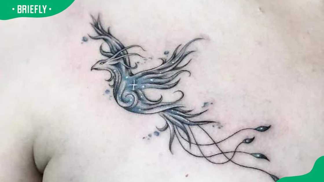 Shiny phoenix tattoo Shiny phoenix tattoo