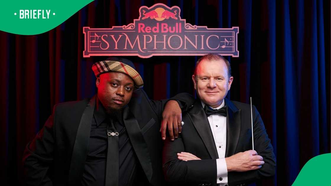 Kelvin Momo with Adam Howard ahead of the Red Bull Symphonic in June 2025. Kelvin Momo with Adam Howard ahead of the Red Bull Symphonic in June 2025.