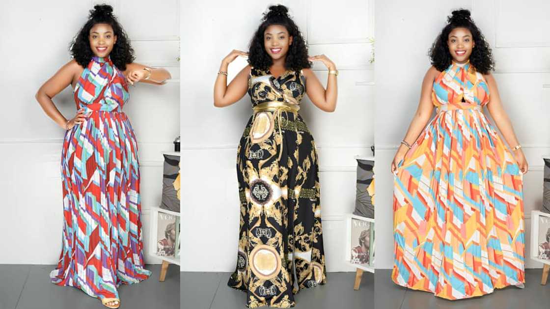 A-shape gown styles without sleeves A-shape gown styles without sleeves