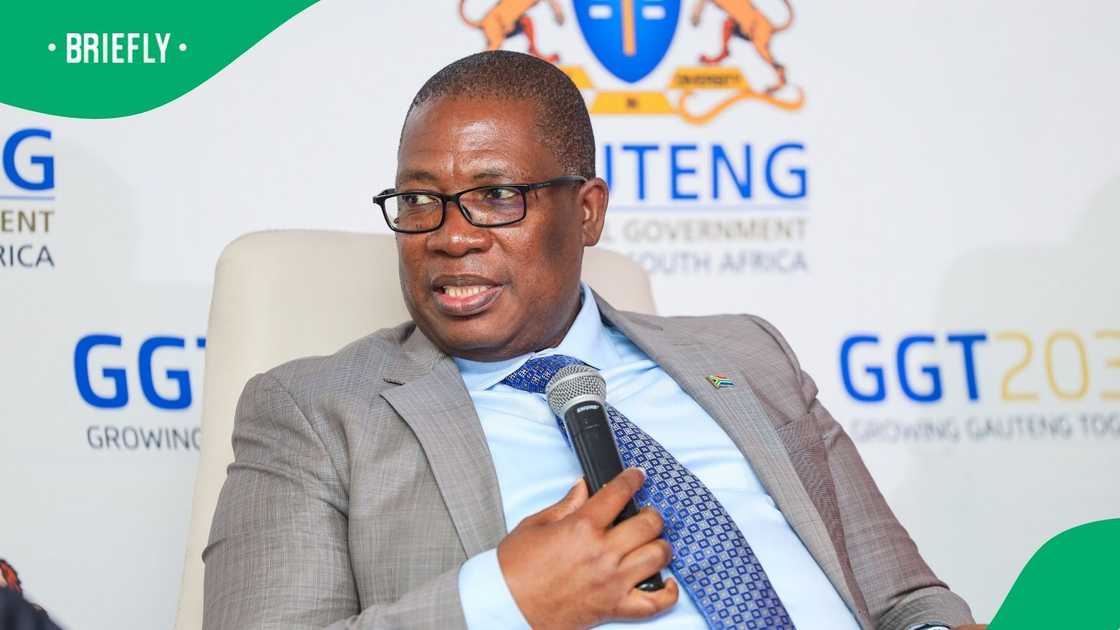 Panyaza Lesufi denied being interested in the leadership of the ANC