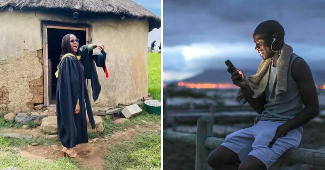 A tertiary qualification holder said she would build a new house for her family. A tertiary qualification holder said she would build a new house for her family.