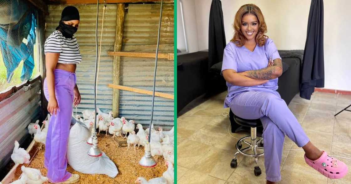 A lady who thrives as a farmer and makeup artist. She is from Eastern Cape. A lady who thrives as a farmer and makeup artist. She is from Eastern Cape.