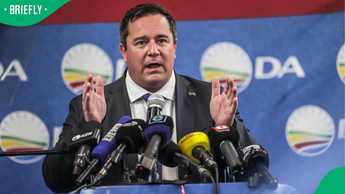 John Steenhuisen announced that he would not be standing for re-election