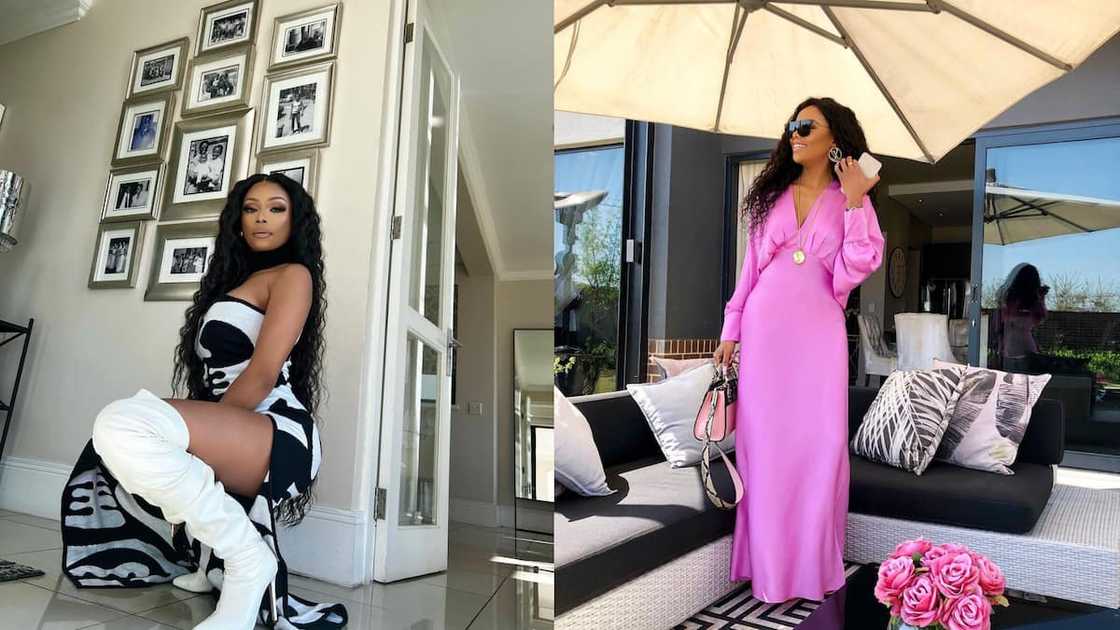 Bonang Matheba's house in Waterfall Bonang Matheba's house in Waterfall
