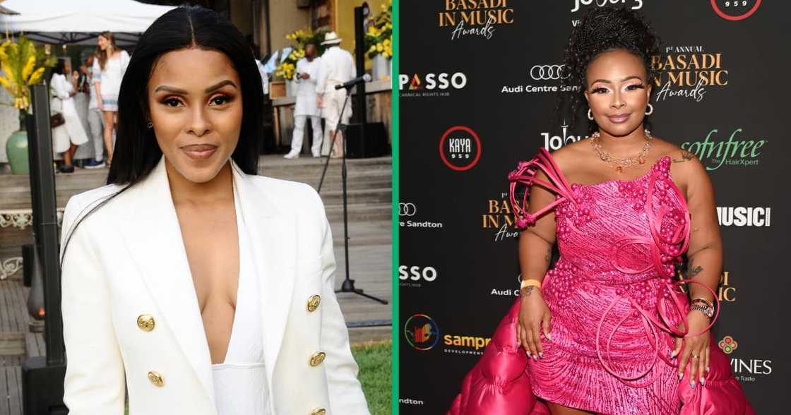 Kefi and Boity attended the 66th Grammy Awards together