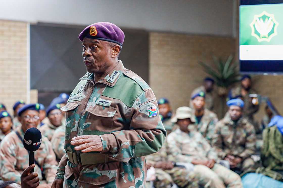 SANDF Chief Rudzani Maphwanga was in Iran and met with its military leaders