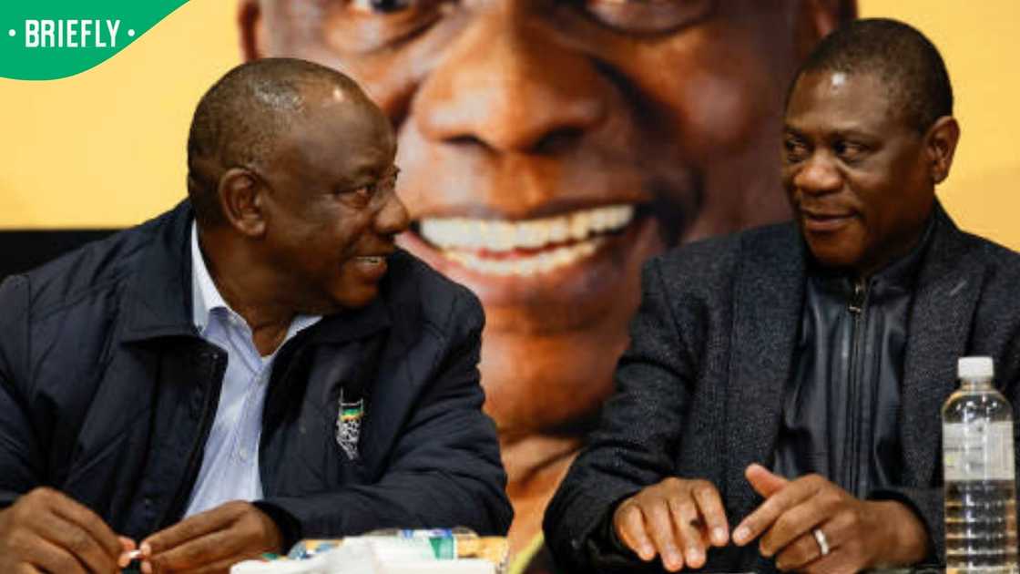 Ramaphosa and Mashatile