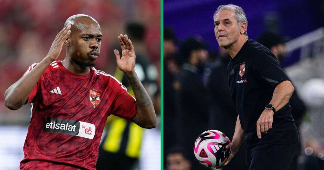 Percy Tau has failed to impress Al Ahly coach Marcel Kohler. Percy Tau has failed to impress Al Ahly coach Marcel Kohler.