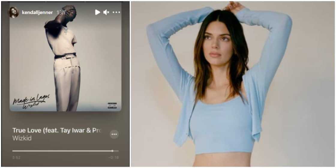 Kendall, Kardashian, Wizkid Kendall, Kardashian, Wizkid