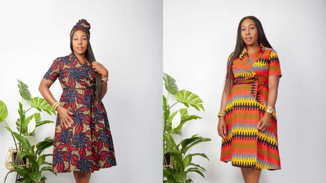 Sesotho wrap dress Sesotho wrap dress