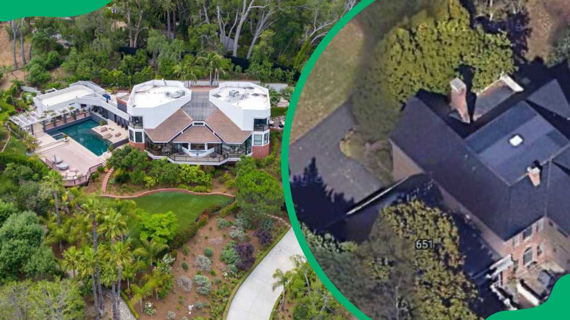 Lesly Brown, Pat Sajak, and their two kids, Pat & Maggie