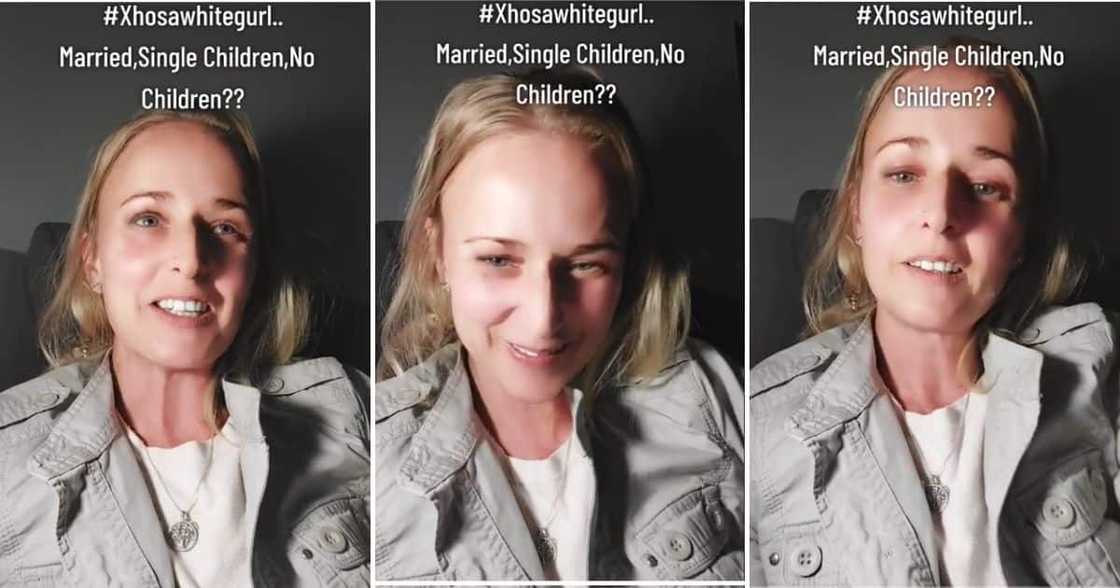 Xhosa-speaking white Lady Xhosa-speaking white Lady