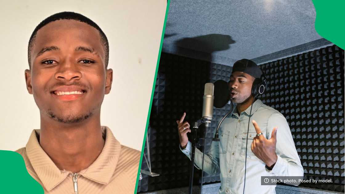 A soon-to-be doctor impressed Mzansi with his rapping skills