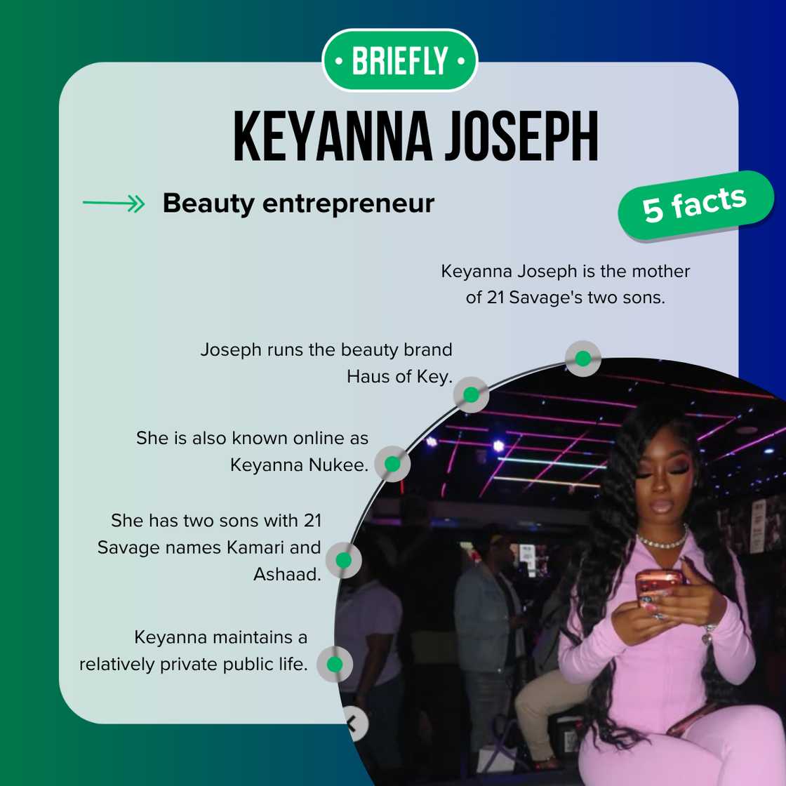 Facts about Keyanna Joseph Facts about Keyanna Joseph