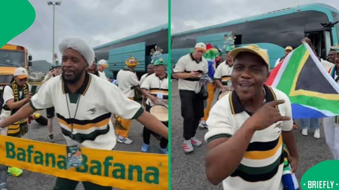 The visual showed fans arriving in Mexico to support Bafana Bafana The visual showed fans arriving in Mexico to support Bafana Bafana