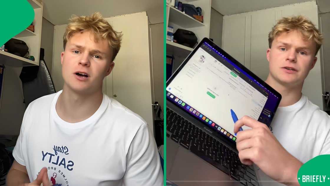 He also said he believes that education should be free for all, and that they shouldn't have to pay thousands of rands to access learning resources