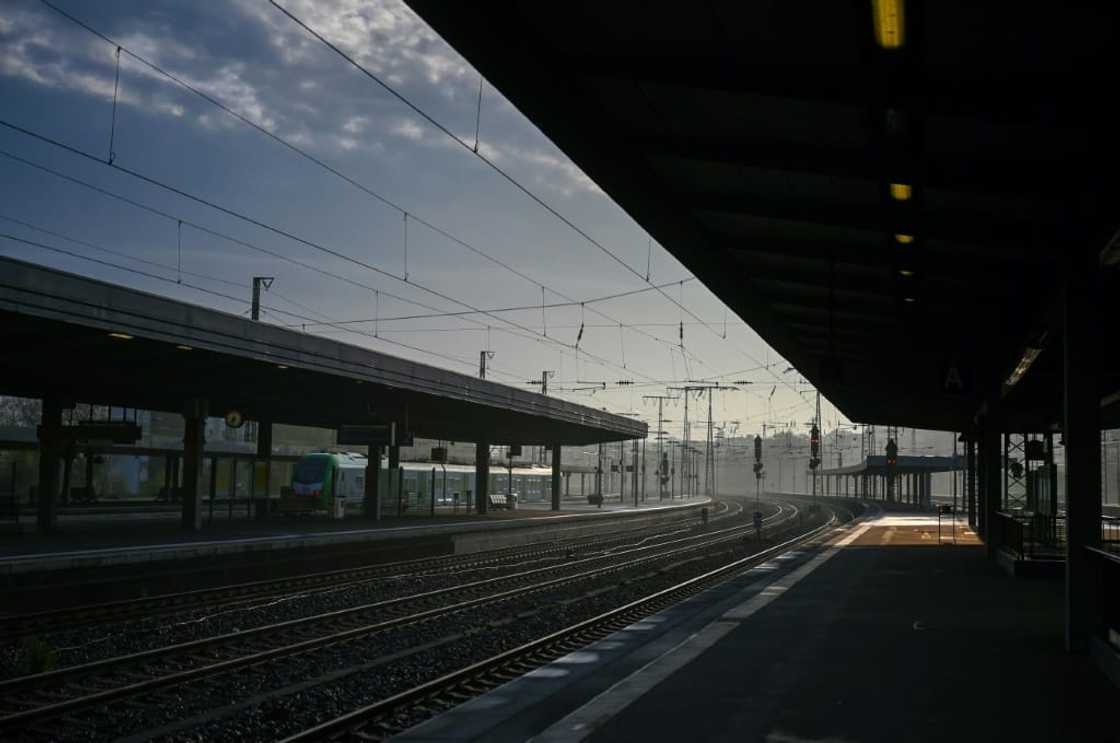Stations were left empty in Germany on Friday as rail workers went on strike. Stations were left empty in Germany on Friday as rail workers went on strike.